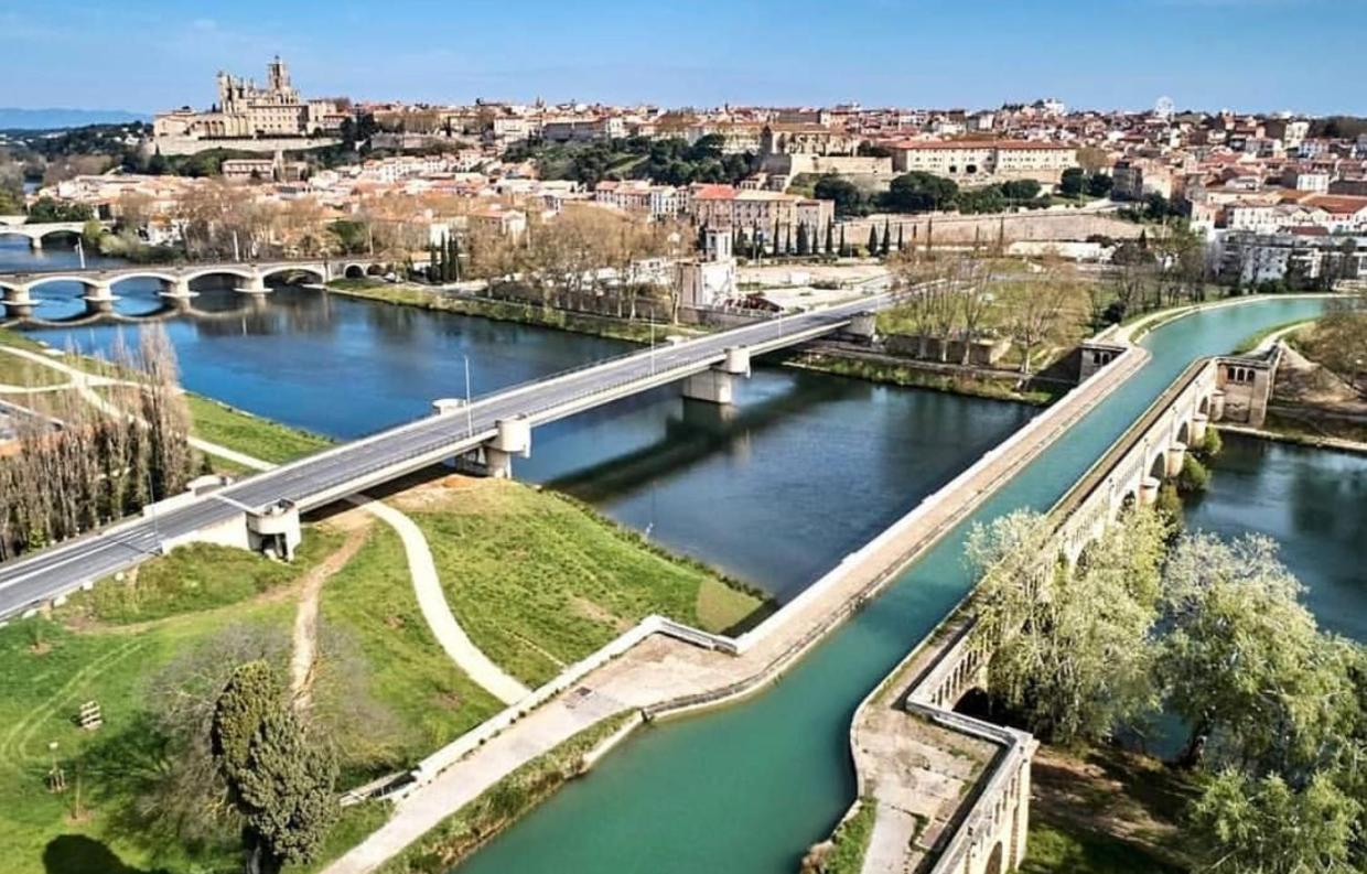 Arcole 5 - Jolie Appartement Centre Ville De Beziers Avec Garage- Wifi -Tv Connectee Εξωτερικό φωτογραφία